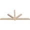Ekena Millwork Kennewick Smooth Timber Gable Bracket, Douglas Fir, 84"W x 38"H x 3 1/2"D x 3 1/2"F, 11/12 Pitch GBW084X38X0404KEN00SDF - alternate 3